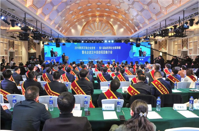 恒峰国际西北集团荣列陕西省民营企业50强第9位